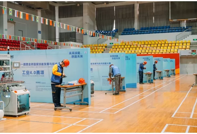 The 8th Belt and Road and BRICS Skill Development and Technology Innovation Competition Industrial 4.0 event hosted by DOLANG was successfully held in 2024