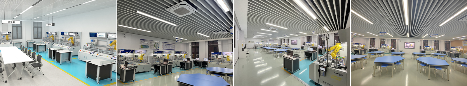 The Construction of the Industrial Digital Twin Engineering-Study Integrated Training Room Of Yongkang Hardware Technician College was Completed