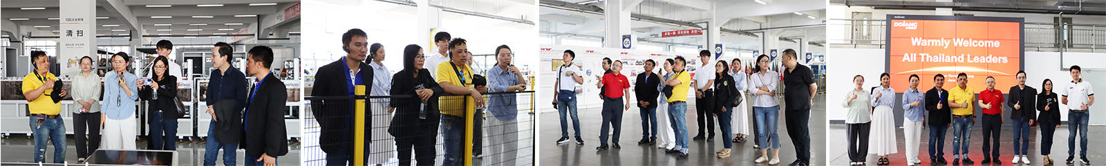 Mr. Chatsada Chunaurai, Technical Director of the Ministry of Labor of Thailand, led a delegation to visit Sino-German Dolang