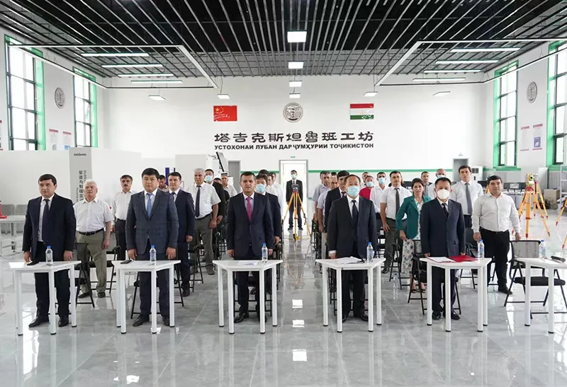 Dolang provide equipment for Tajikistan Luban Workshop Project