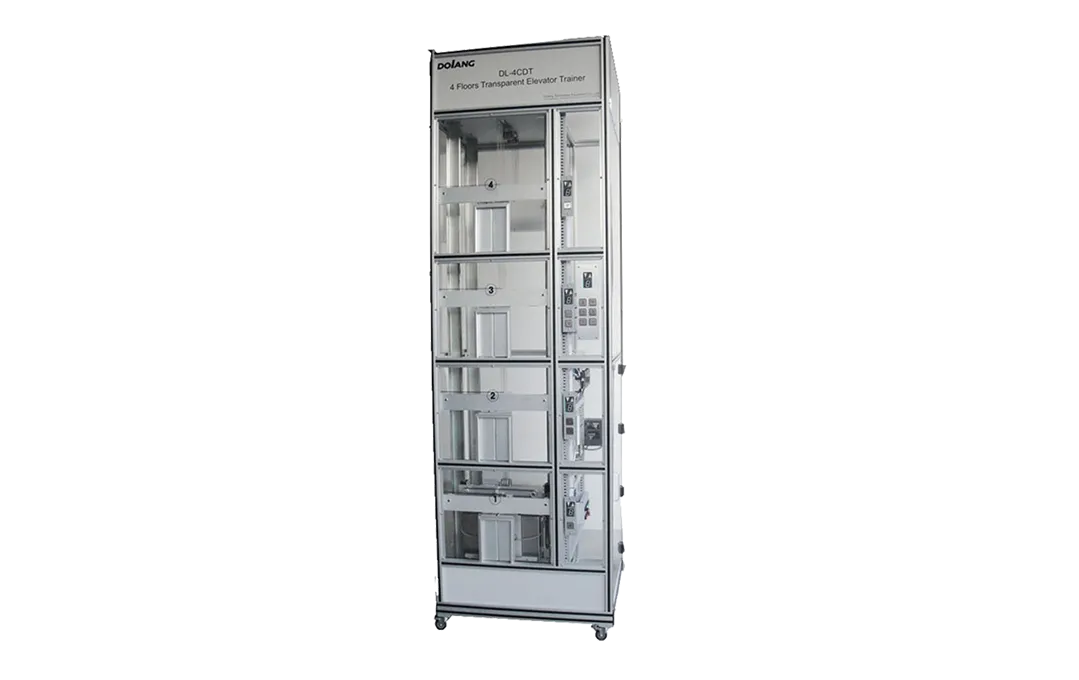 DLLY-4CDT Transparent Four Floor Elevator Trainer