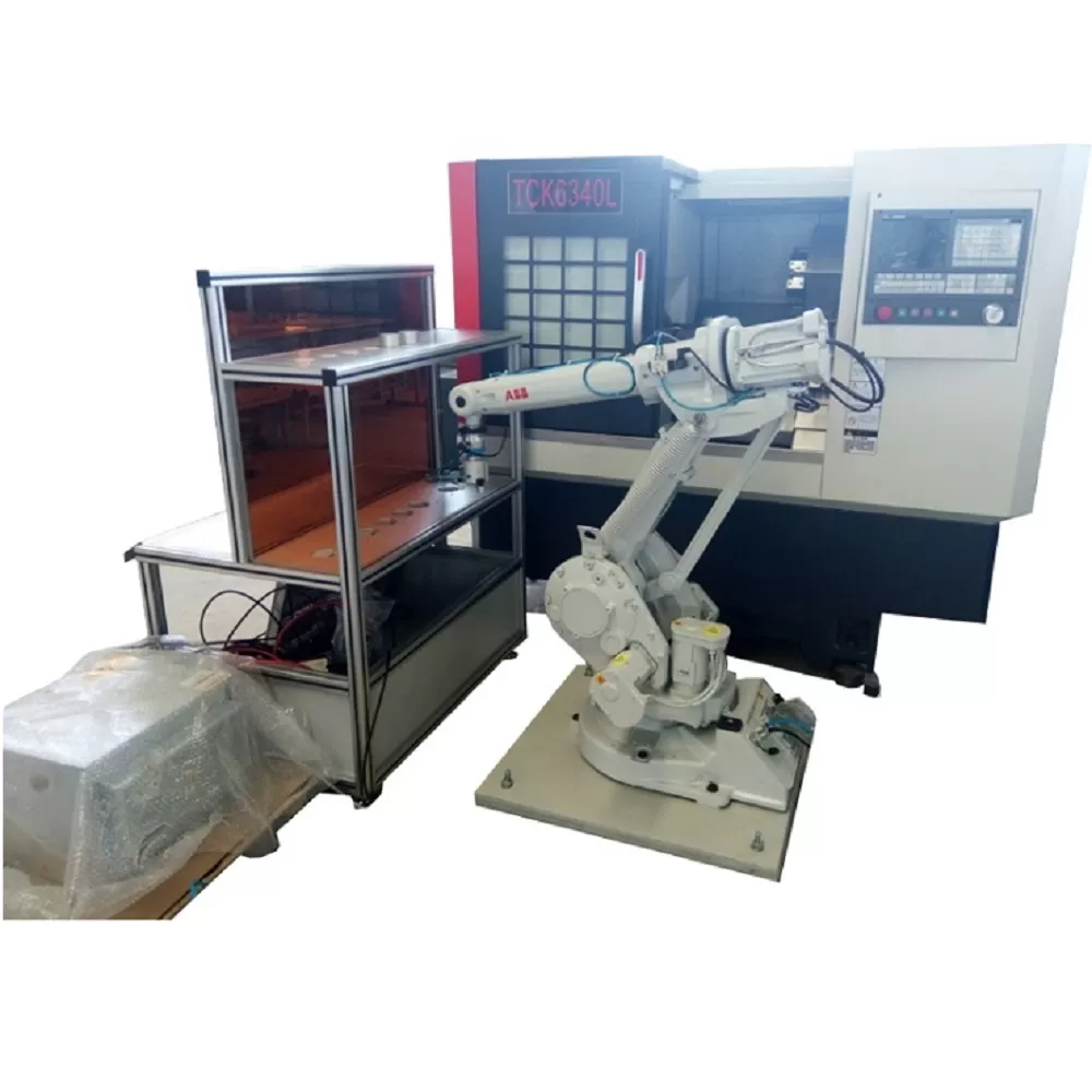 DLRB-1410A Industrial Robot & CNC Machine Processing Training System