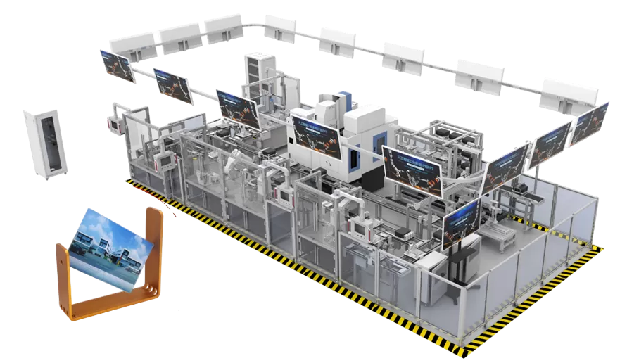 DLJS-X1806 Smart Manufacturing (photo frame) Automated Production Line System