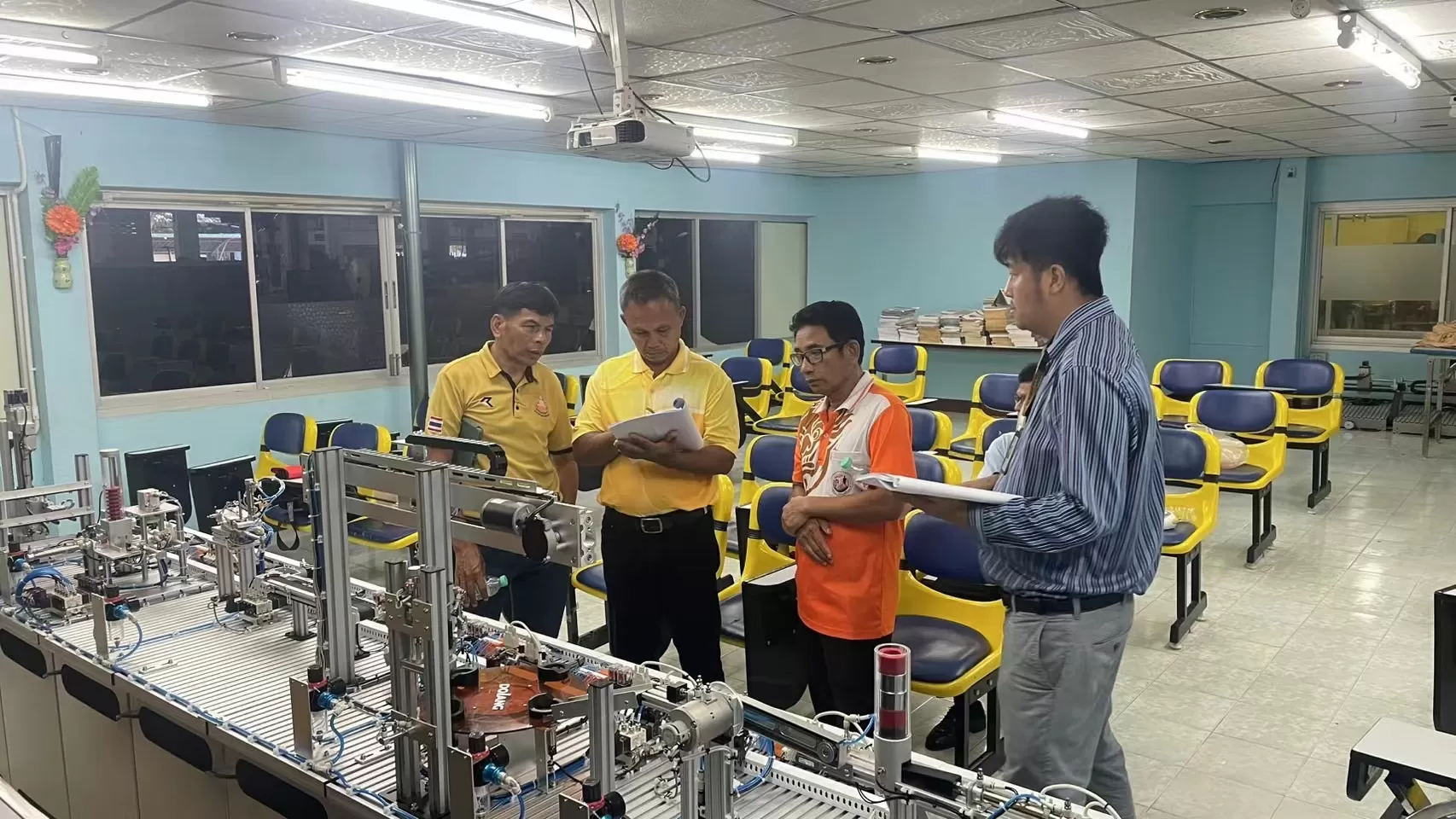 Dolang provide training equipment to Cambodian vocational schools.