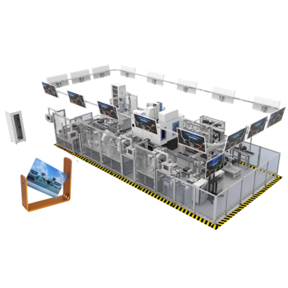 DLJS-X1806 Smart Manufacturing (photo frame) Automated Production Line System